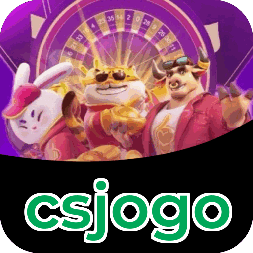 Interface do aplicativo csjogo mostrando jogos disponíveis no iOS e Android
